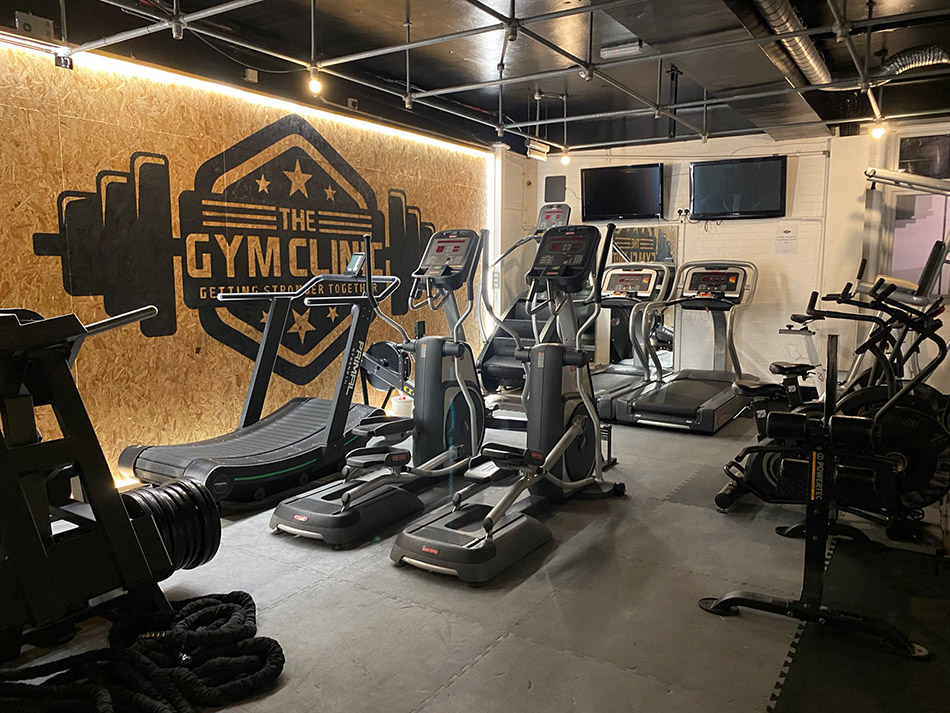 Gym Clinic Chiswick Treadmills and cross trainers